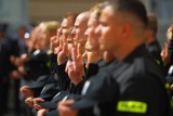 80 nowych policjantów w Wielkopolsce. Zobacz ślubowanie [ZDJĘCIA]