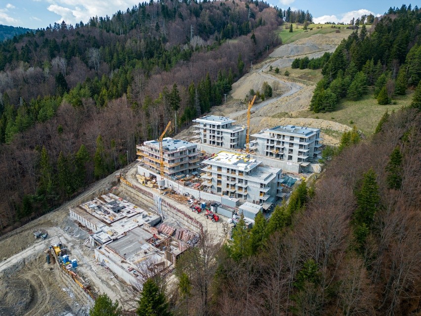 Budują pensjonaty Aries Residence w Krynicy Zdroju - postępy...