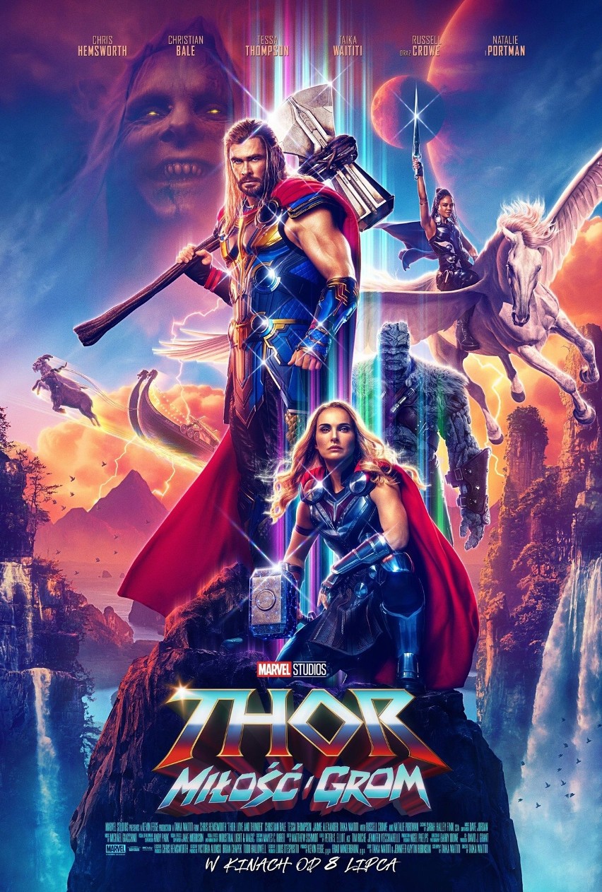 "Thor: Miłość i grom" [RECENZJA]. Przejmujący dramat czy angażująca komedia romantyczna? Taika Waititi pokazał, jak się robi kino!