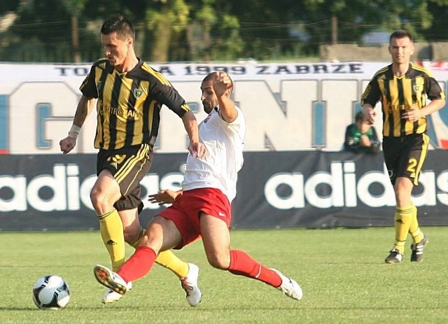 GKS Katowice - Kolejarz Stróże 0:1