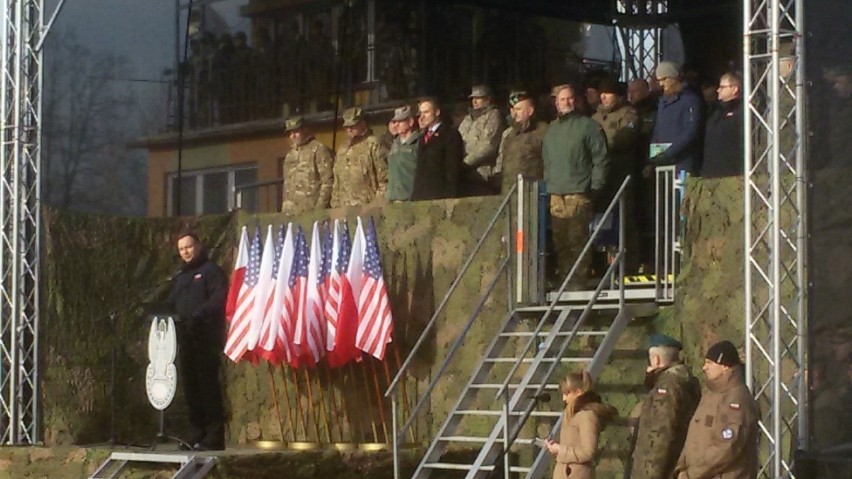 Przemawia prezydent Andrzej Duda