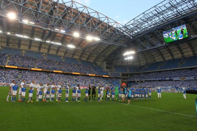 Mecz Lech Poznań - Pogoń Szczecin. Wynik 1:2