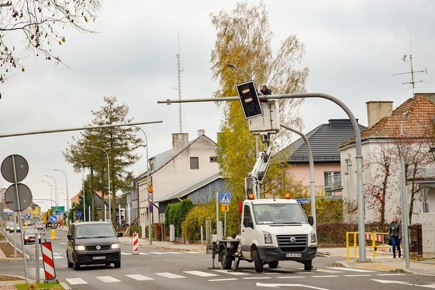 Kolno. Rozpoczęto prace nad pierwszą w mieście sygnalizacją świetlną [ZDJĘCIA]