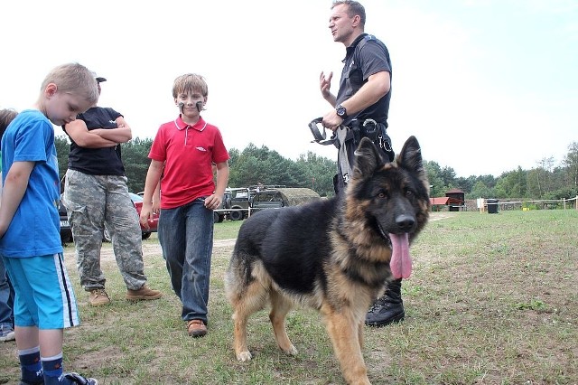 W Pikniku wzięli też udział policjanci z KMP we Włocławku