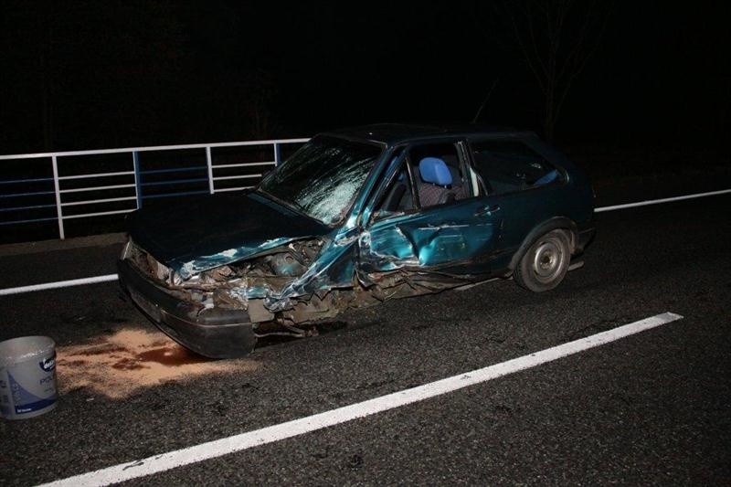 Dwie osoby zostały ranne w wypadku pod Opolem.