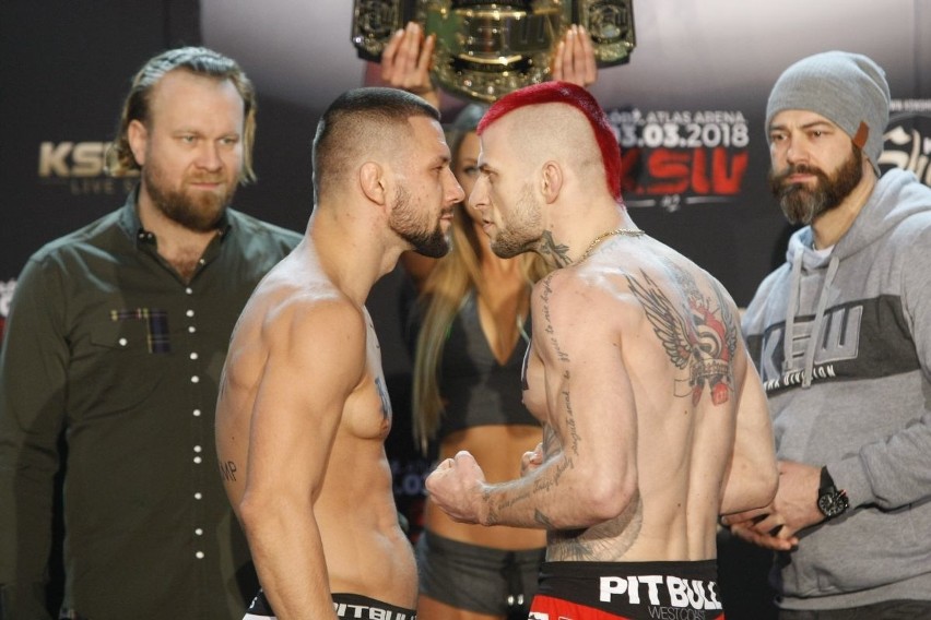 KSW 42 ważenie. Dziś ważenie zawodników przed KSW 42. O...