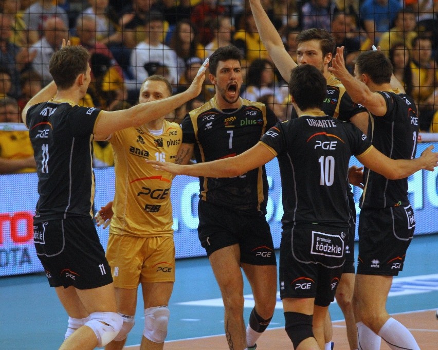 Półfinały PlusLigi: PGE Skra Bełchatów - Jastrzębski Węgiel 3:0 w drugim meczu [ZDJĘCIA]