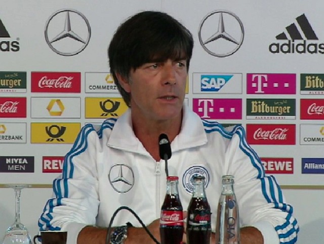 Trener Niemców Joachim Loew. Jego drużyna zagra z Argentyną.