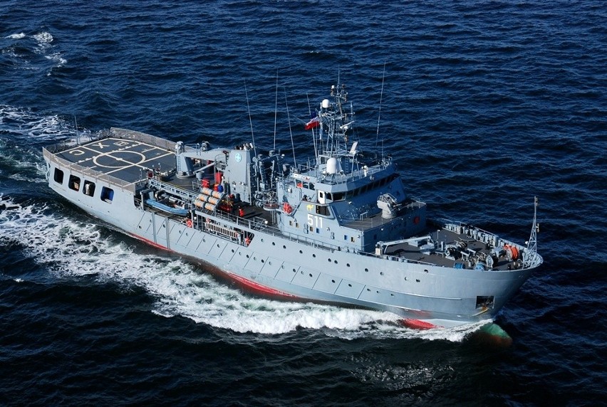 ORP Kontradmirał Xawery Czernicki.