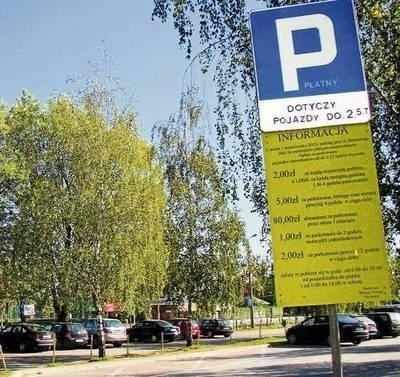 Po wprowdzeniu opłat parkuje tu znacznie mniej samochodów Fot. Maciej Hołuj