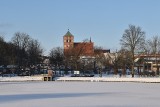 Mroźny dzień w Chojnicach - tak miasto prezentuje się zimą ZDJĘCIA