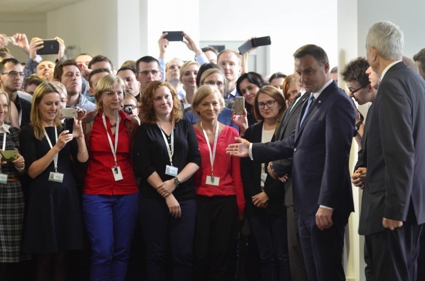 Prezydent Andrzej Duda z wizytą w Poznaniu