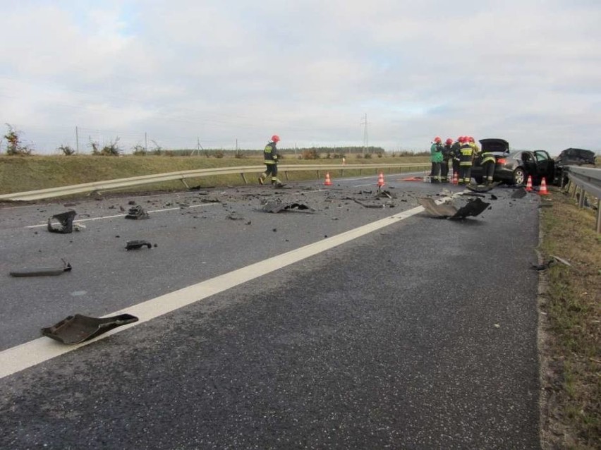 Wypadek na obwodnicy Gniezna. Jedna osoba nie żyje