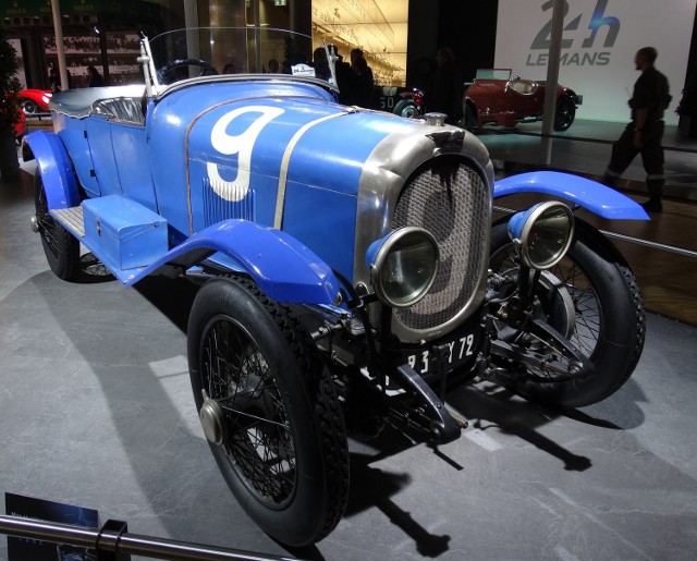 Chenard&Walcker zwycięzców pierwszego wyścigu "24 Heures Le Mans" w 1923 roku