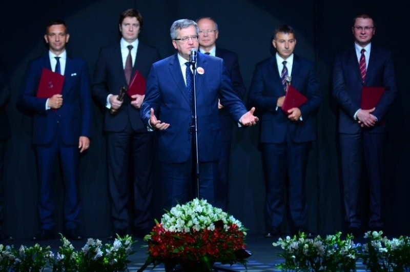 Prezydent Bronisław Komorowski wręczył Nagrodę Gospodarczą