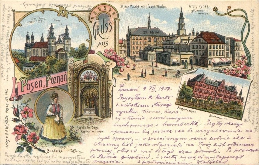 Poznań na starych pocztówkach
