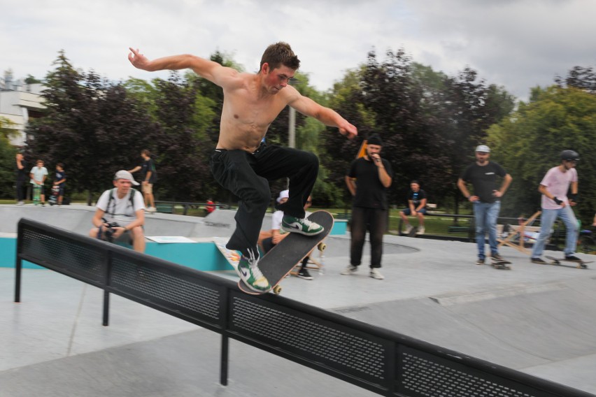 Kraków. Skatepark na osiedlu Widok oficjalnie otwarty