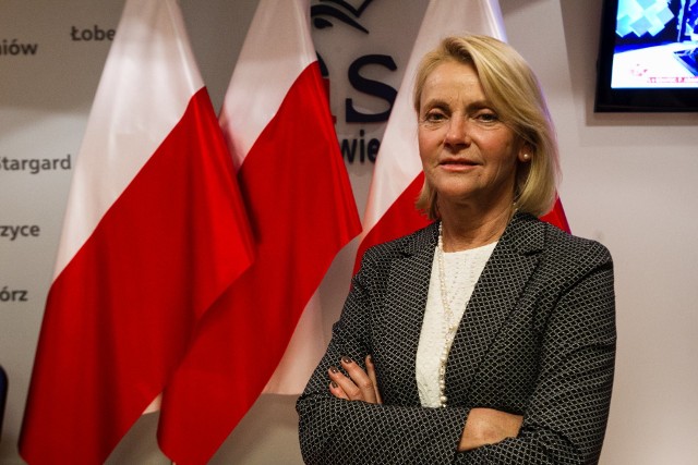 Małgorzata Jacyna-Witt, przewodnicząca klubu radnych PiS w sejmiku województwa