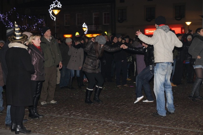 Sylwester 2014 na rynku w Czeladzi