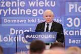 Wybory 2018. Jarosław Kaczyński chwalił Wassermann. Nie obyło się bez protestów