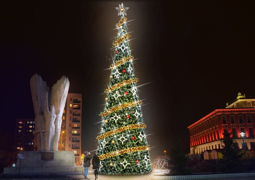 Dąbrowa Górnicza: mieszkańcy wybierają... choinkę bożonarodzeniową. Stanie w śródmieściu ZDJĘCIA 
