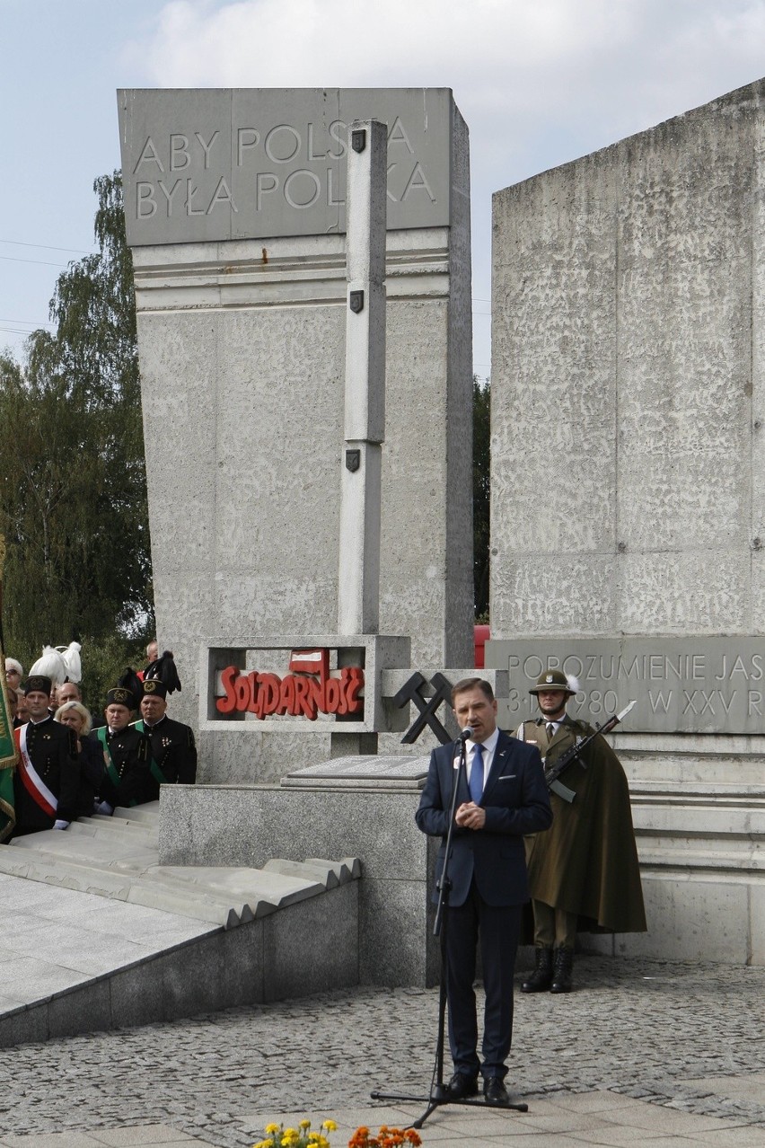 Prezydent Andrzej Duda w Jastrzębiu na uroczystościach...