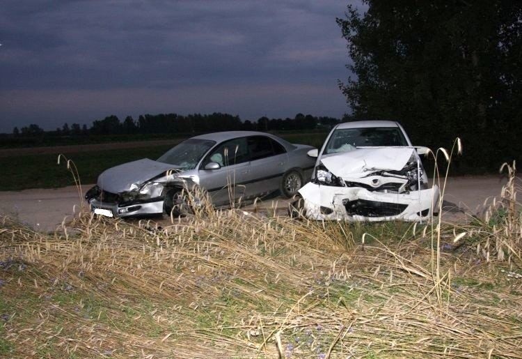 Wypadek w miejscowości Dzięciołowo