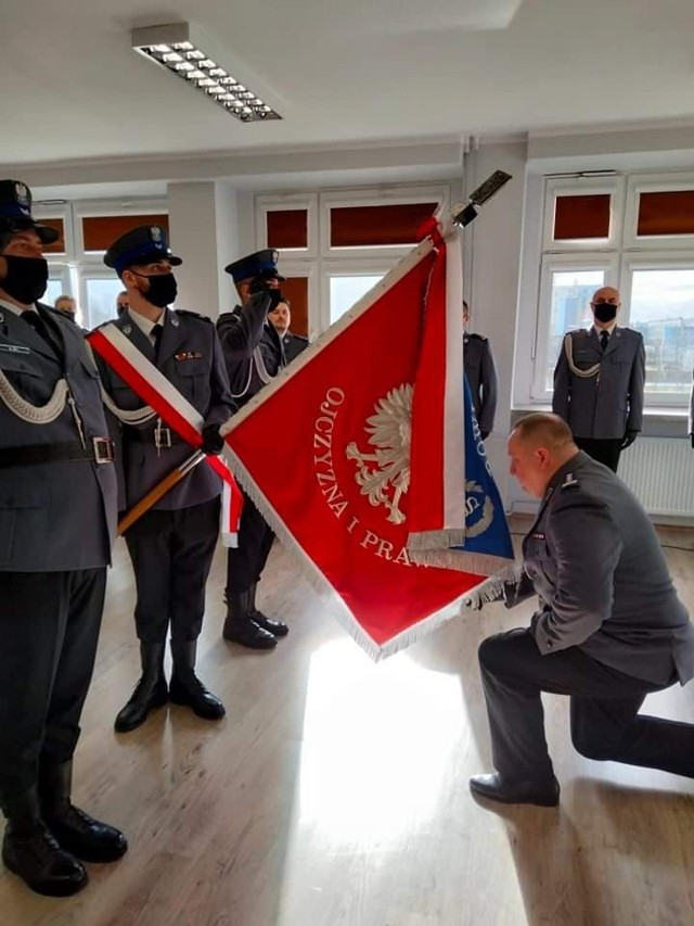 Piotr Bielewski nowym komendantem powiatowym policji w Sieradzu