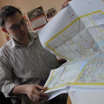 - Nowy plan miasta jest w druku, myślę, że lada dzień trafi do sprzedaży - mówi Witold Silski z biura promocji