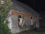 Tragiczny pożar w powiecie radzyńskim. W zgliszczach znaleziono zwłoki mężczyzny