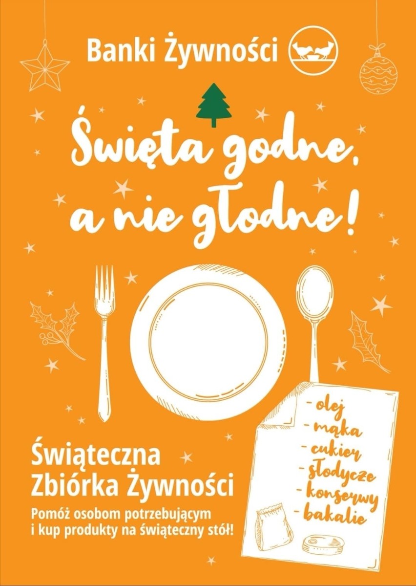 Świąteczna Zbiórka Żywności w Ostrołęce ruszyła. W tym roku nieco inaczej. Lista sklepów. 24.11.2020. Zdjęcia
