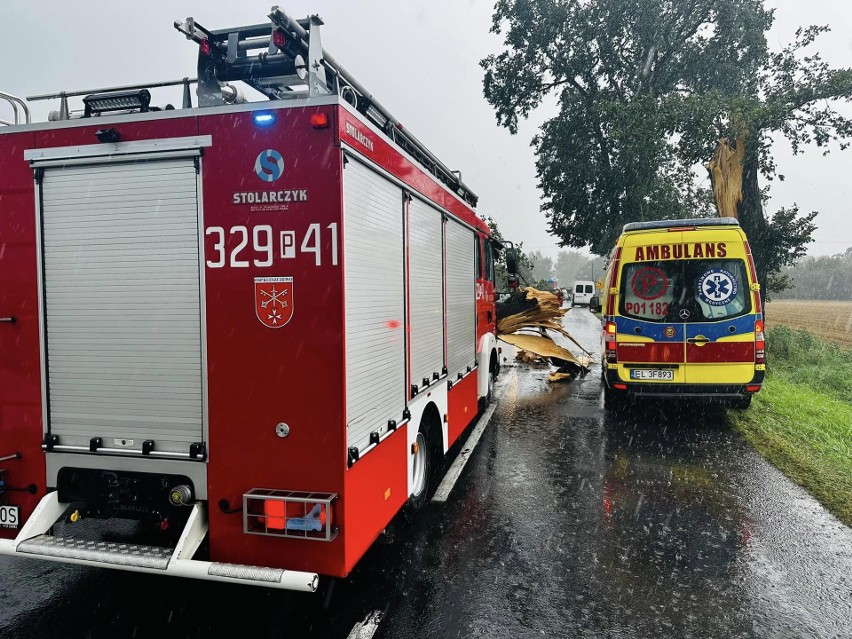 Jak przekazują strażacy z OSP Kleszczewo, w zdarzeniu nikt...