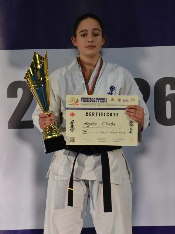 Agata Chaba zdobyła swój pierwszy medal w imprezie międzynarodowej o randze mistrzowskiej.
