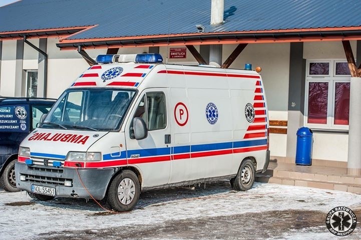 Grupa Ratownicza Medival Białystok okradziona. Włamanie do ambulansu