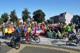 Kruszwica. Ponad setka cyklistów uczestniczyła w Rajdzie Promienistym Gęsi Gęgawy. Organizatorem Nadgoplański Park Tysiąclecia. Zdjęcia