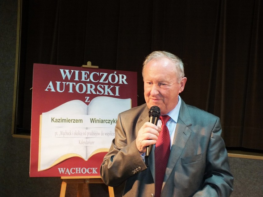 Kazimierz Winiarczyk podczas jednego z poprzednich wieczorów...