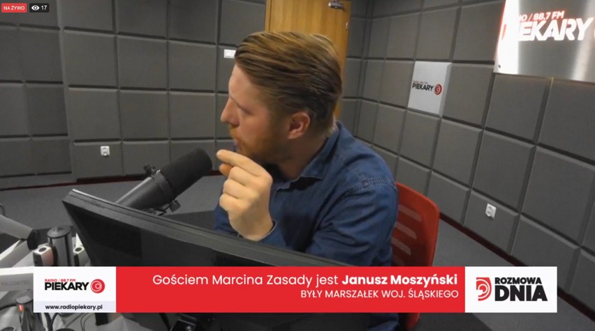 Rozmowa Dnia Marcina Zasady. Gościem był Janusz Moszyński