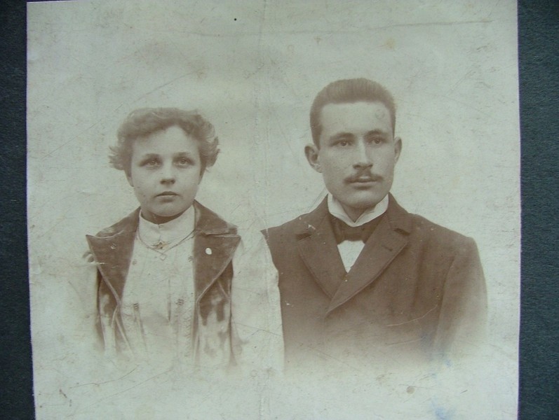 Rok 1900. Apolonia i Franciszek Zielkowscy