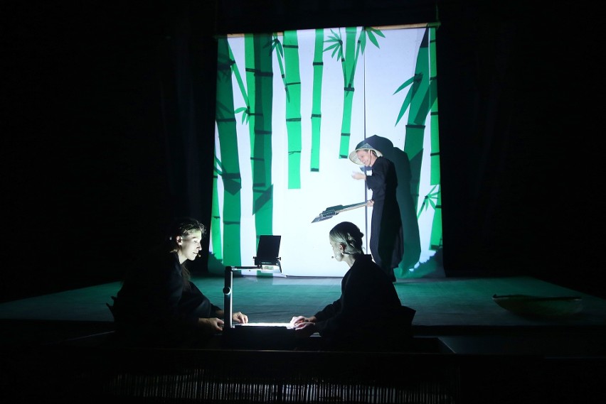 Spektakl "Bambusowa księżniczka" w Teatrze "Maska" w Rzeszowie. To przedstawienie inspirowane jest  japońską baśnią