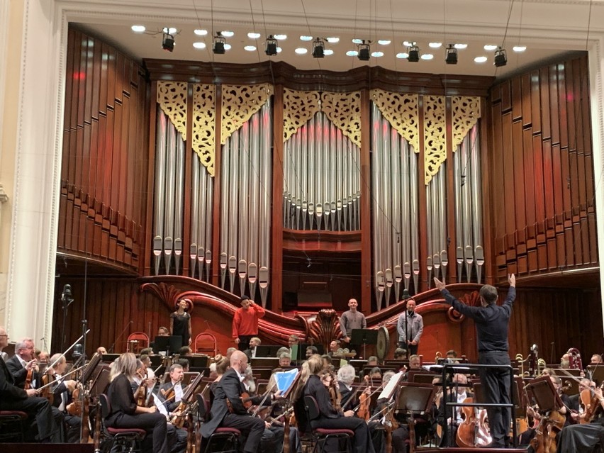 Koncert w Filharmonii zakończył utwór "Nocny rap"