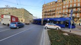 Zepsuty tramwaj zablokował plac Bema (ZDJĘCIA)