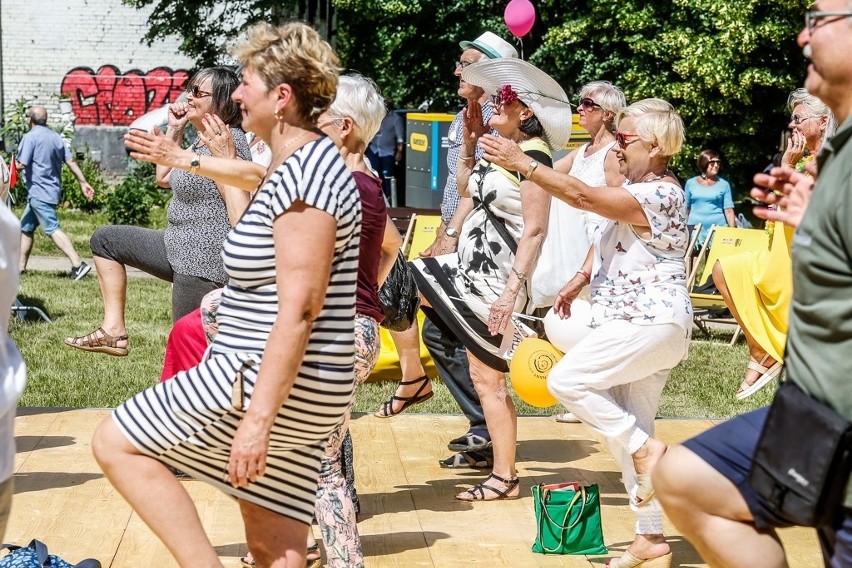 Parada Seniorów i piknik z Haliną  Kunicką