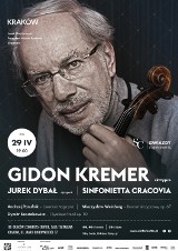 Legenda światowej wiolinistyki – Gidon Kremer – w Krakowie z Sinfoniettą