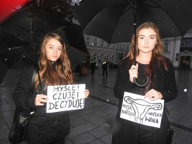 Tak protestowały mieszkanki Wadowic