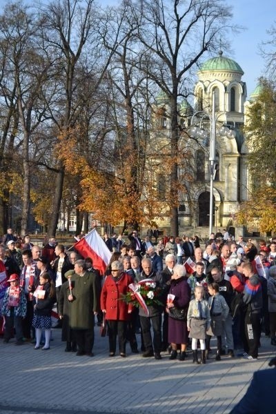 Częstochowa. Marsz Niepodległości środowisk prawicowych