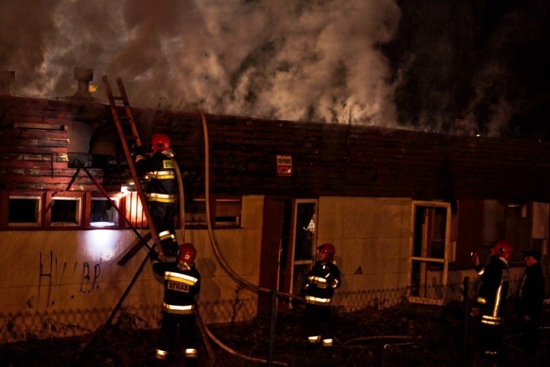 Pożar przedszkola na Zawadzkiego