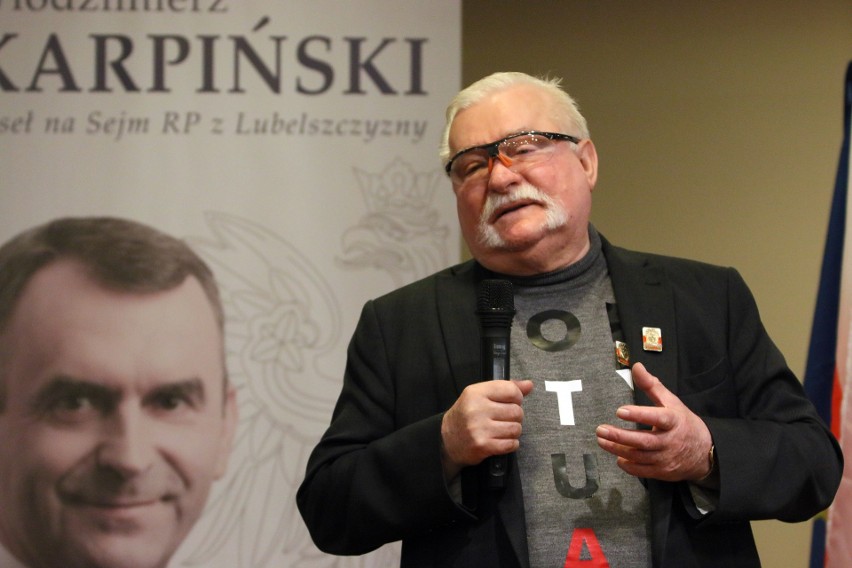 Lech Wałęsa w Lublinie: Dobrze, że są skrajności. Dobrze, że one zmuszają nas do działania