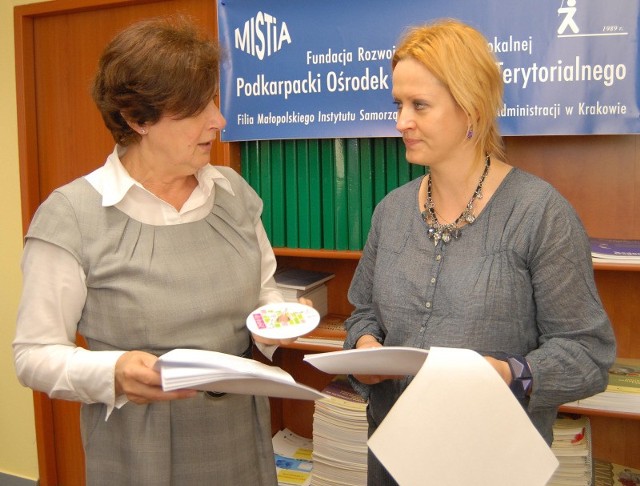 Elżbieta Markocka i Elżbieta Wisz (z prawej)