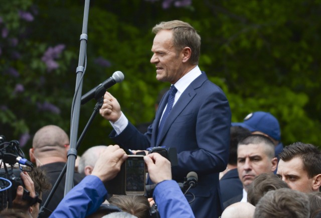 Donald Tusk na UW