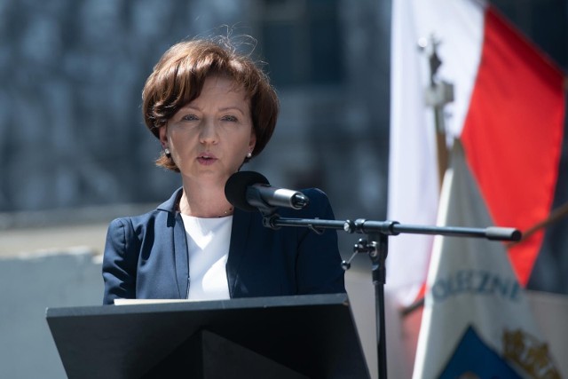 Minister Rodziny i Polityki Społecznej Marlena Maląg